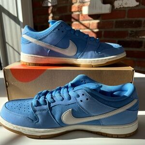Nike SB Dunk Low Pro ISO - University Blue Gum - Size 11.5